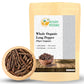Herbs Botanica Long Pepper Whole Organic Piper Longum Black Peppercorns Pippali Whole Piper Indian Pure Longum Natural Poivre Wh