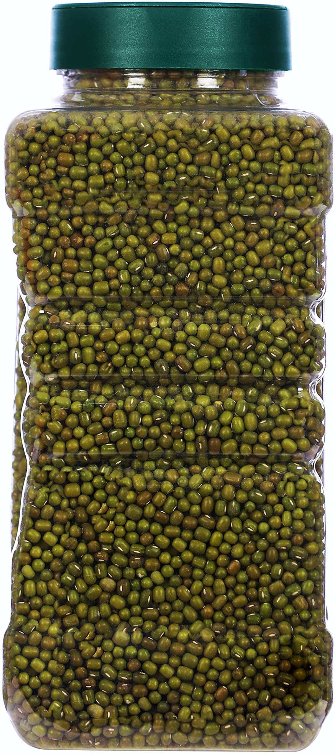 Rani Organic Moong Whole (Whole Mung Beans With Skin) Indian Lentils 32Oz (2Lbs) 908G Pet Jar ~ All Natural | Vegan | Gluten Fri