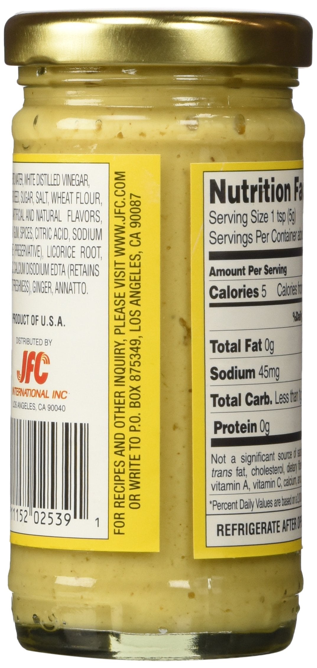 Dynasty Chinese Style Mustard, 4.0 Oz