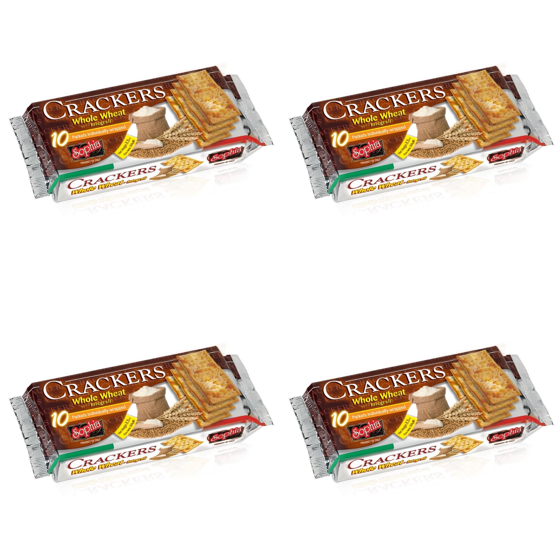 Sophia Cracker Italian Whole Wheat 8.8oz (4-pack)
