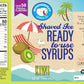 Hypothermias Hawaiian Snow Cone Syrup, Shaved Ice Flavor - Quart (32 Fl. Oz) - Kiwi - Non-Gmo 100% Pure Cane Sugar, Bpa-Free Pla