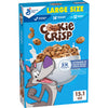 Cookie Crisp Breakfast Cereal, Chocolate Chip Cookie Taste, Made With Whole Grain, Large Size, 15.1 Oz