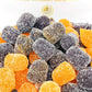 SweetGourmet Fall Flavors Spice Drops, Black and Orange Sugared Jelly Gumdrops Candy, 2-Pound Bag