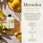 Heraclea Lemon Infused Extra Virgin Olive Oil, Organic Olive Oil, Extra Virgin, Cold Pressed, Polyphenol Rich EVOO, 5.9oz Bottle