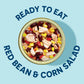 Wild Planet Ready-to-Eat Wild Tuna, Bean & Corn Salad with Organic Sweetcorn, Red Peppers and Carrots, 5.6oz (Pack of 12)