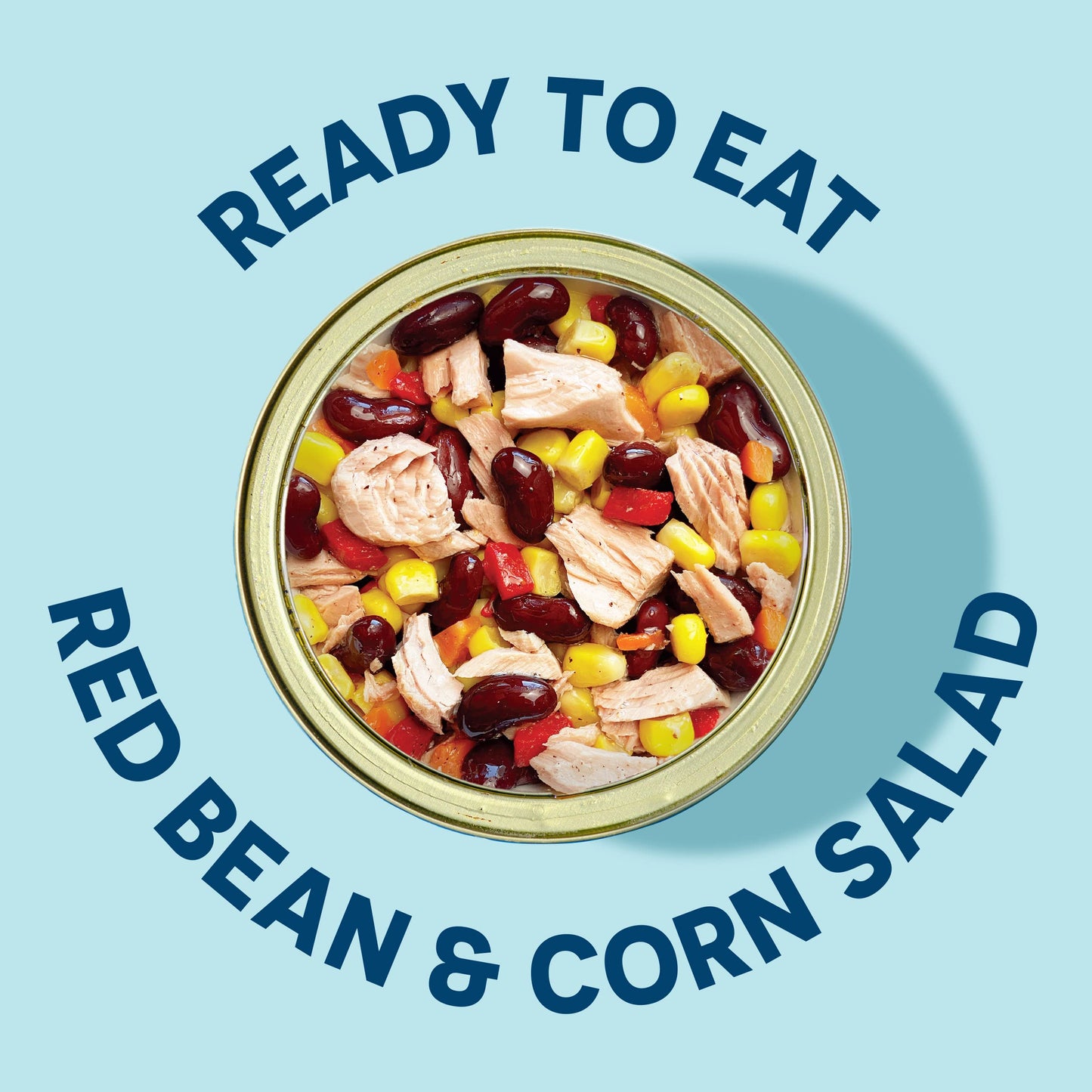 Wild Planet Ready-to-Eat Wild Tuna, Bean & Corn Salad with Organic Sweetcorn, Red Peppers and Carrots, 5.6oz (Pack of 12)