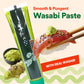 WASABI-O Wasabi Paste - 15% Real Japanese Wasabi, 1.52oz Tube, Green, Vegan, Halal