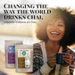 Blue Lotus Chai - Golden Masala Chai With Turmeric And Maca - Makes 265 Cups - Just Add Hot Water, No Steeping, No Gluten - 8 Ou