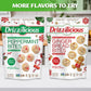 Drizzilicious Mini Rice Cakes - Rice Crisps, Healthy Snack For Mature-Themeds And Kids, Flavored Rice Cakes, Vegan, Gluten Free, Only 90 Calories Per Serving - Peppermint, 4 Oz (Pack Of 2)