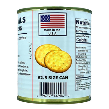 Future Essential Sailor Pilot Bread Crackers | Ship'S Biscuit | Emergency Survival Food | Long Term Food Storage (30 Years Shelf