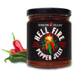 Jenkins Jellies Hell Fire Hot Pepper Jelly - Sweet & Spicy Jalapeo Jelly - Gluten Free, Vegan Pepper Jam - Use as a Glaze, Dippi