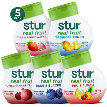 Stur Liquid Water Enhancer | Classic Variety Pack | Naturally Sweetened | High In Vitamin C & Antioxidants | Sugar Free | Zero C