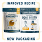 Bare Bones Bone Broth Instant Powdered Beverage Mix, Chicken, Pack of 32, 15g Sticks, 10g Protein, Keto & Paleo Friendly