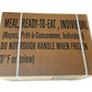Genuine Usgi Mre [Meal, Ready To Eat] Inspection Date 01/2026 Or Newer [New Packaging] - You Choose Menu Ration With Entree, Sna