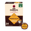 Don Francisco'S Cinnamon Hazelnut Flavored Medium Roast Coffee Pods - 24 Count - Recyclable Single-Serve Coffee Pods, Compatible