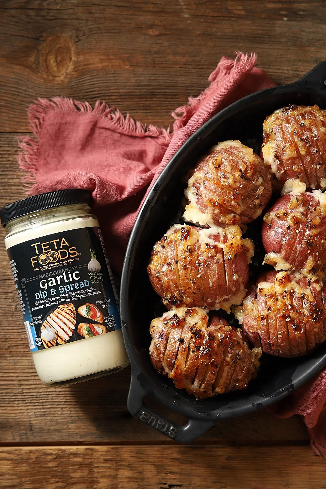 Mediterranean Garlic Dip & Spread 12 Oz - Toum (1)