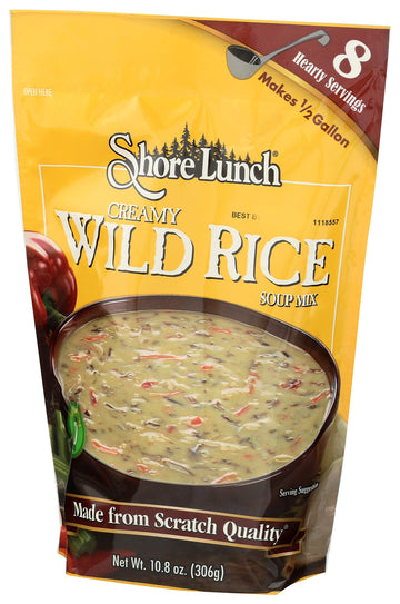 Shore Lunch Mix Soup Creamy Wild Rice, 10.8 oz