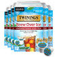 Twinings Brew Over Ice Unsweetened Black Iced Tea 72 K-Cup Pods for Keurig, 12 Count (Pack of 6), Caffeinated