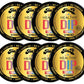 TeaZa Energy Pouches - Smokeless Chewing Alternative with Fruit Flavors, 8 Pack