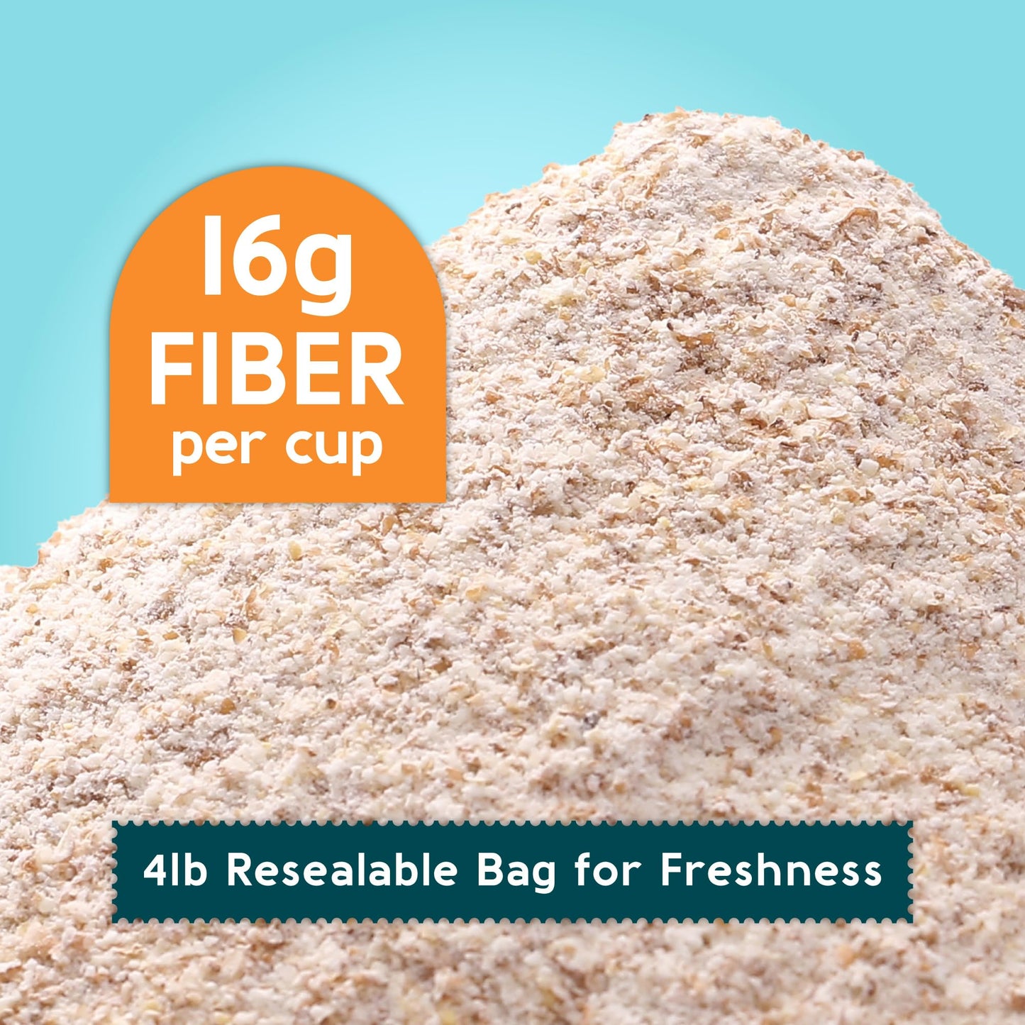 ONE IN A MILL Whole Rye Flour, 100% All-Natural, Unbleached, Pre-sifted, 4LB (64 Ounce)