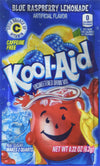 Kool-Aid Twists Soft Drink Mix - Ice Blue Raspberry Lemonade, Unsweetened, Caffeine Free, 0.22 oz/envelope, Pack of 15