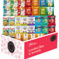 Snacks Variety Pack For Adults - Snack Box Care Package Gift Box - Bulk Healthy Snack Bag Assortment (34 Pack)