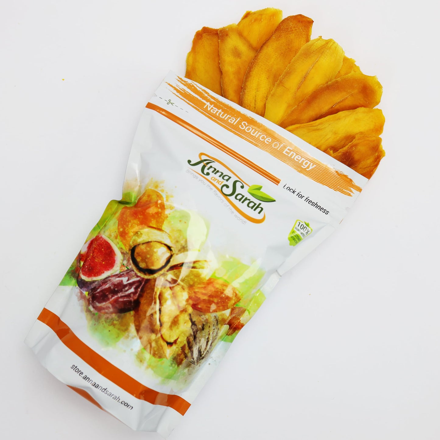 Dried Mango Slices - 80 Oz Delicious Texture Soft & Juicy No Sugar Added Dried Mango - Naturally Ripened Mangos Dried Fruits - G