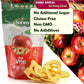 Sunny Crisps Dried Apples No Sugar Added 1.76 Oz - Chewable Dried Apple Slices For Potpourri - Ring Shaped Dehydrated Apple Slic