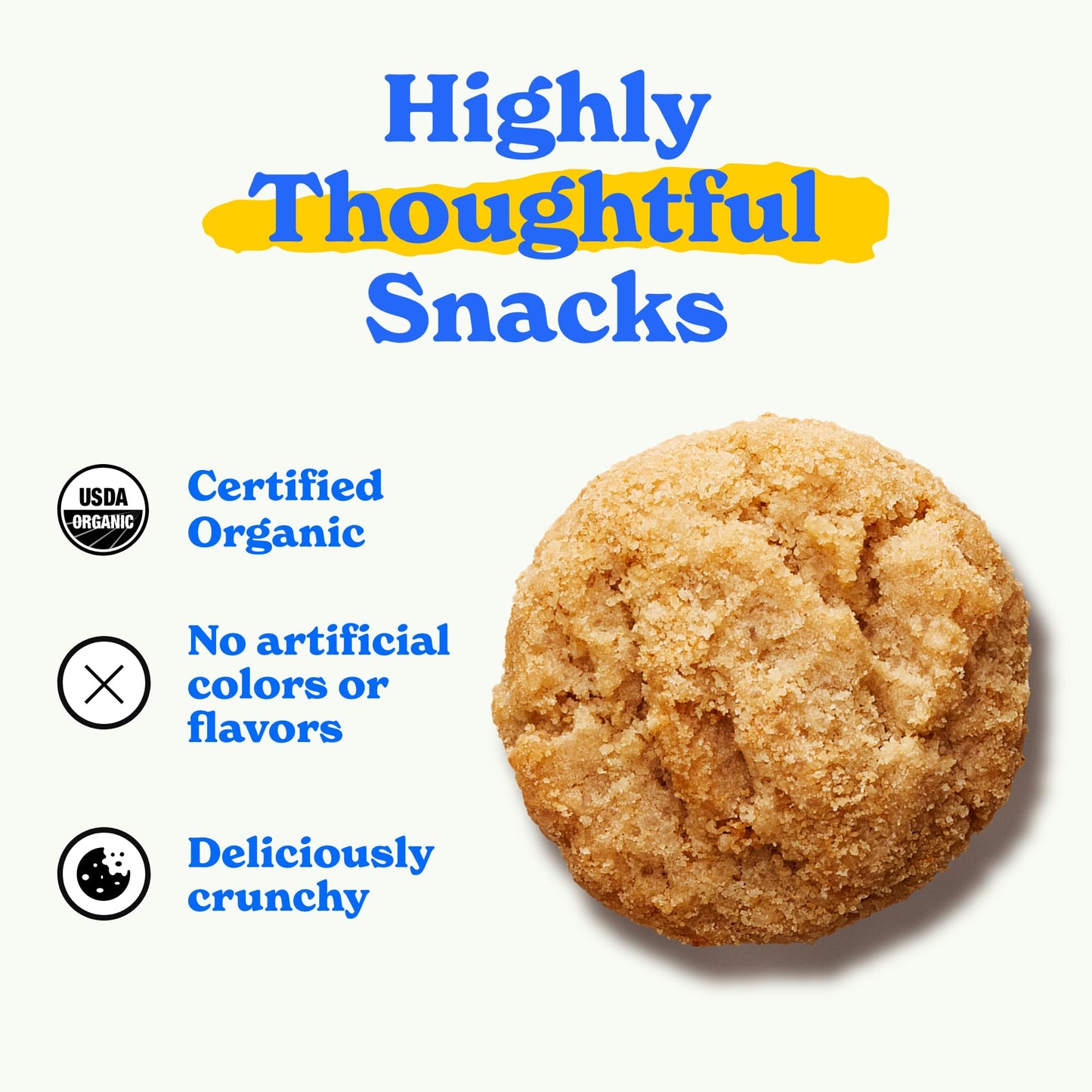 MadeGood Vanilla Crunchy Cookies (6 Boxes, 7oz Each) Organic and Gluten Free