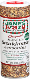 Janes Krazy Seasonings Mixed-Up Steakhouse Seasoning 4 Ounce