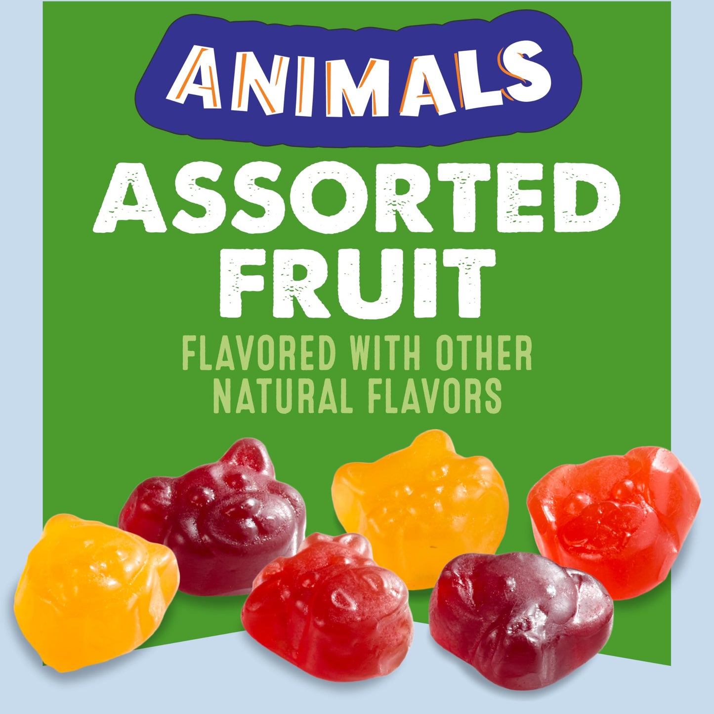 Motts Fruit Flavored Snacks, Animals Assorted Fruit, Gluten Free Snack, 10 Ct, 8 oz (Pack of 8)
