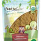 Food to Live - Organic Ginger Root Powder, 4 Ounces Non-GMO, Kosher, Bulk, Raw Ground Ginger Root, Flour, Sirtfood