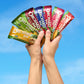 Orchard Bar Non-GMO Fruit & Nut Bars, Strawberry Raspberry Walnut, 1.4 Oz, Pack of 12