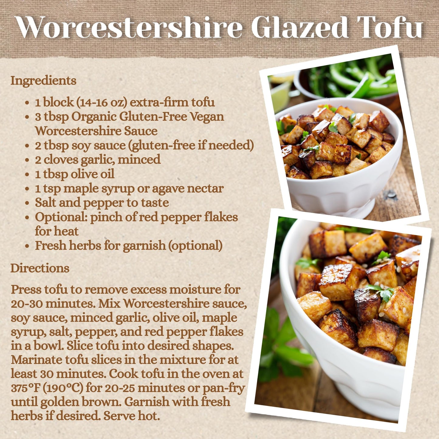 The Wizard's Sauces, Organic Gluten Free Vegan Worcestershire Sauce, Food Service Size, 128 Ounce Bottle