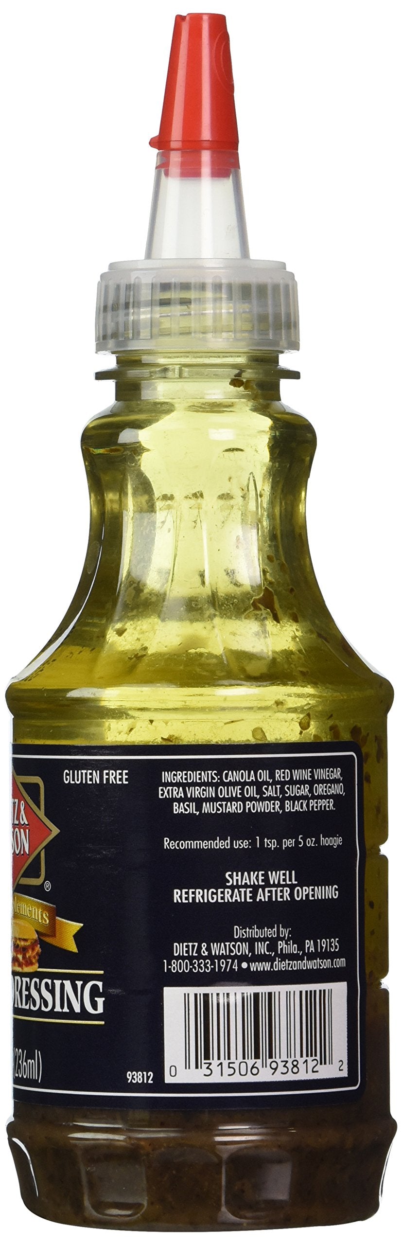 Dietz & Watson, Hoagie Sandwich Dressing, 8Oz Bottle (Pack Of 2)