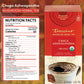 Teeccino Chaga Ashwagandha Tea - Butterscotch Cream - Organic Herbal Tea, Caffeine-Free, 25 Count, Gluten-Free