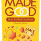 Madegood Organic Cheddar Star Puffed Crackers Multipack, 8.4 Oz