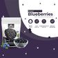 Nature Yard Blueberry Dry Fruit With Rakhi Gift For Brother - 150Gm + 1 Rakhi - Designer Red Stone Rakhi Gifting Set