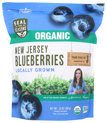 SEAL THE SEASONS Organic New Jersey Blueberries, 32 OZ