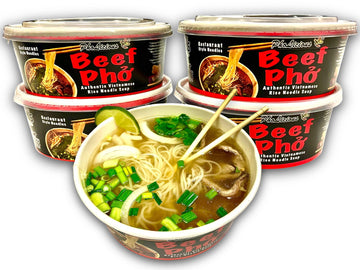 Instant Beef Pho Pack Of 4  Authentic Vietnamese Soup  Pholicious Brand - New