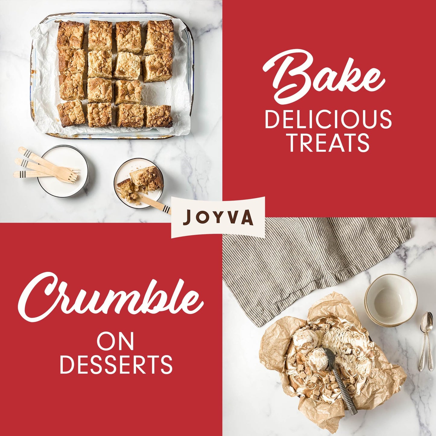Joyva Halvah - Marble, 1.75Oz Pack Of 36 | A Delicious Sesame Treat | Dairy Free, Gluten-Free & Kosher Parve | Handcrafted In Br