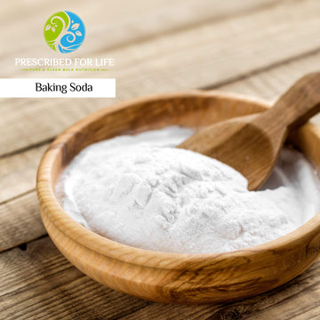 Prescribed For Life Organic Sodium Bicarbonate Powder, Aluminum Free, USP Grade, 1 kg (2.2 lb)