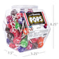 Tootsie Roll Pops Variety Pack Bulk Candy | 90 Individually Wrapped Lollipops filled with Tootsie Rolls | Assorted Suckers Candi