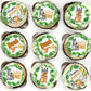 48 PCS Wild One Cupcake Toppers Wafer Paper Animal 1st Birthday Decorations Cupcake Toppers for Jungle Safari Animal Theme Baby 