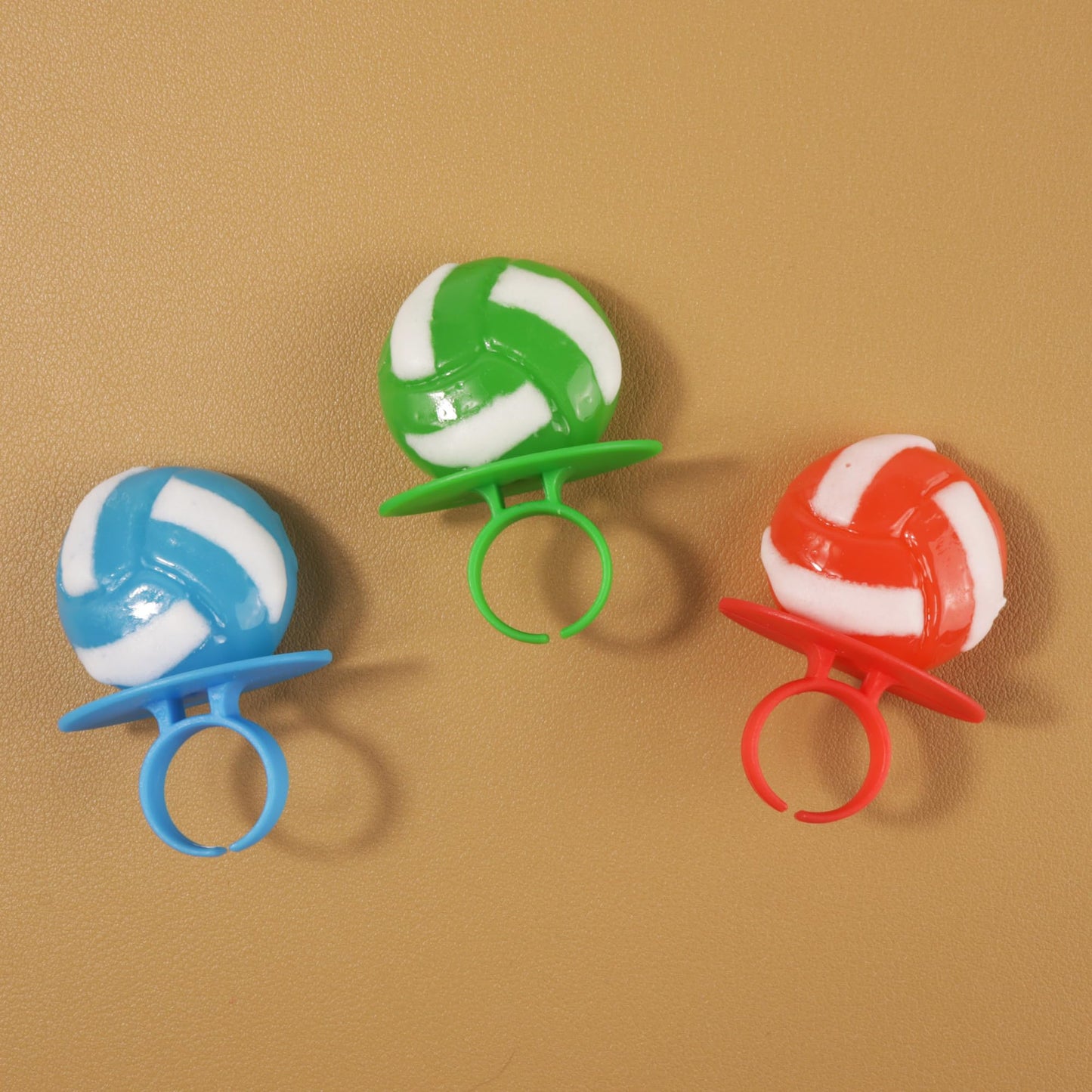 Imaginings 3 Volleyball Lollipop Rings, Birthday Party Favors, Goodie Bags, And Team Parties, Box Of 18