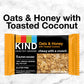 Kind Healthy Grains Oats & Honey With Toasted Coconut Bars, Gluten Free Snacks, 1.2 Oz Bars (40 Count)