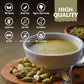 Eastanbul Green Cardamom Pods, 2.12Oz, Cardamom Pods Whole, Freshly Picked Green Cardamom, Vegan, Aromatic Whole Cardamom Pods F