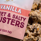 Chunk Nibbles Snack Clusters | Vanilla (Original) Flavor Bite-Size Clusters | 4.25oz (Pack of 3)