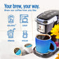 Vitacup Hydration Coffee Pods, The First Coffee That Hydrates You W/Electrolytes, Coconut Water, Pink Himalayan Salt, Magnesium, Medium Roast,Single Serve Pod Compatible W/Keurig K-Cup Malt-Inspired, 72Ct