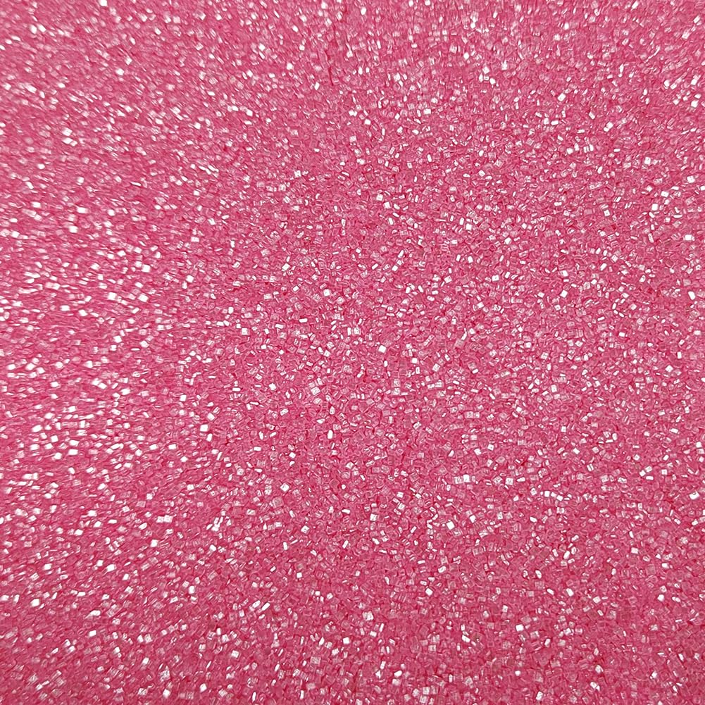 EPHVODI Sanding Sugar, Edible Pink Sugar Sprinkles, Sugar Crystals Mix for for Cake Decorating, Baking, Cookie, Cupcake, Ice Cre